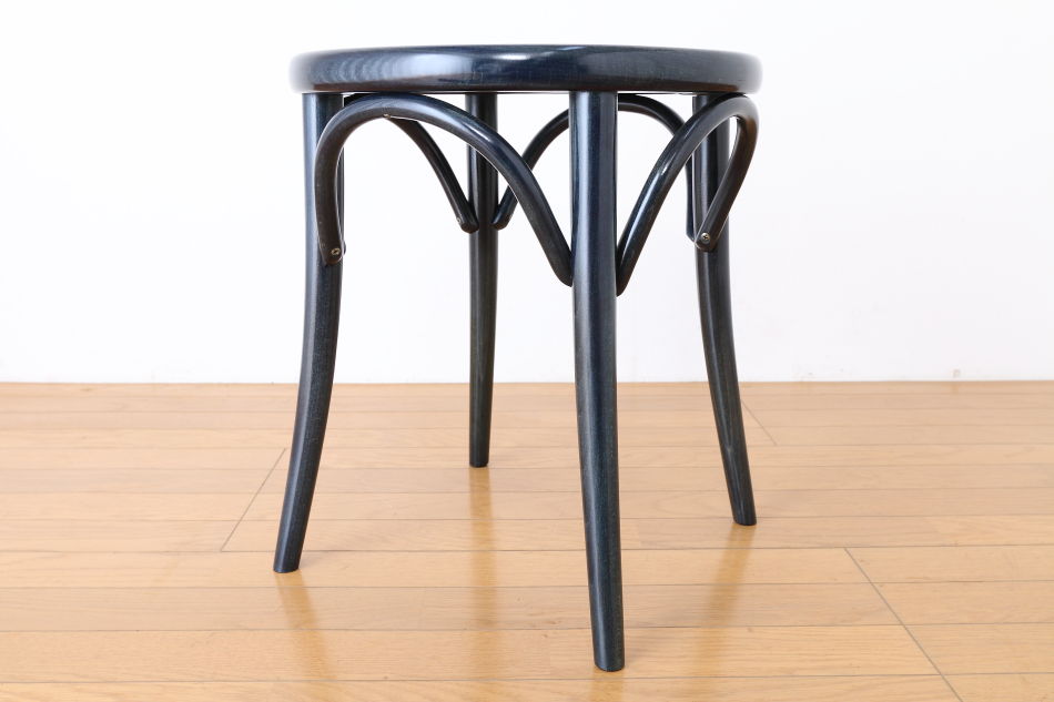 トンTON ベントウッドスツール No60 アーチレッグArch leg/デニムブルー