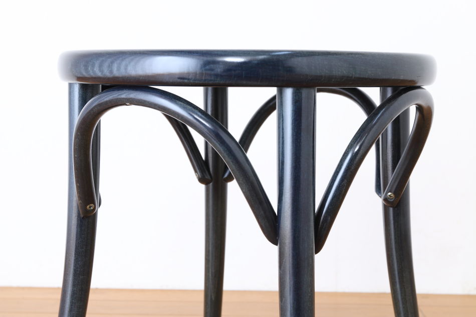 トンTON ベントウッドスツール No60 アーチレッグArch leg/デニムブルー