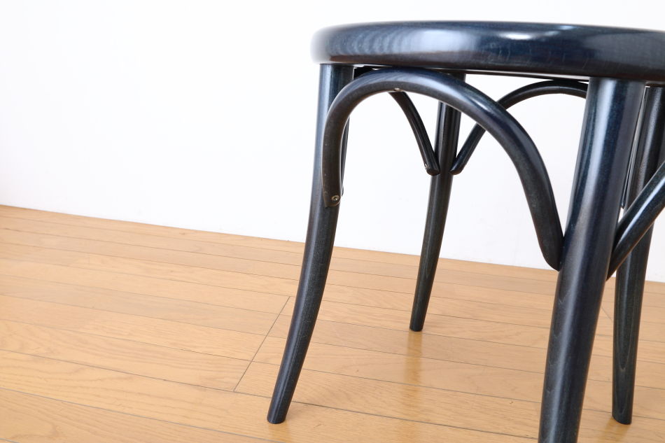 トンTON ベントウッドスツール No60 アーチレッグArch leg/デニムブルー