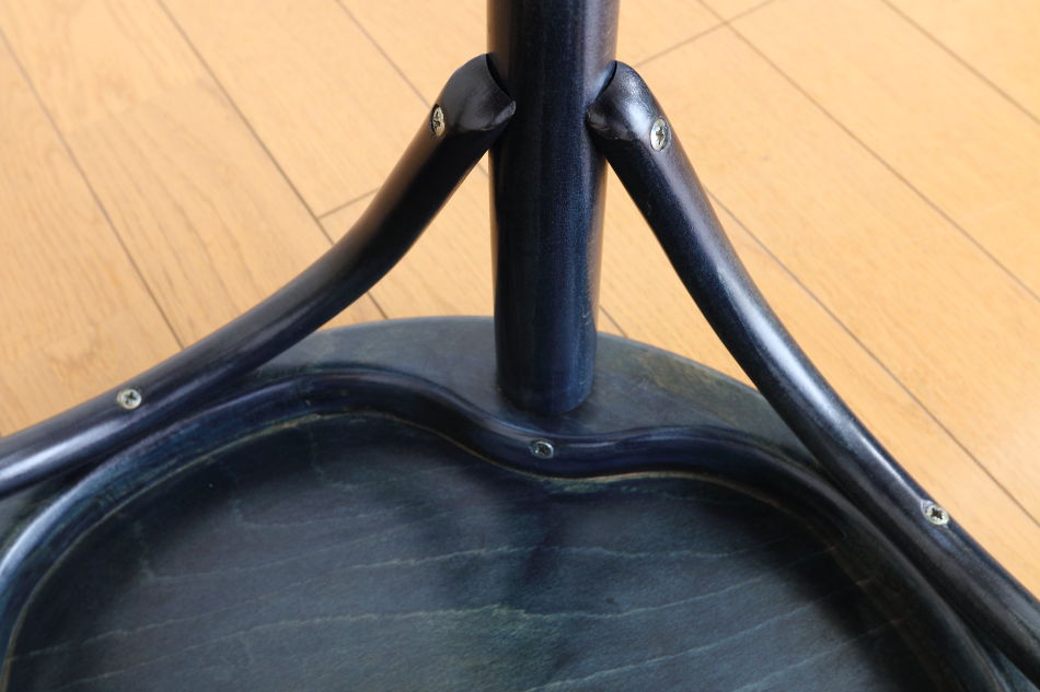 トンTON ベントウッドスツール No60 アーチレッグArch leg/デニムブルー