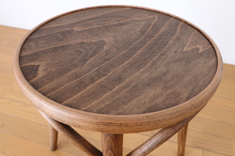 トンTON ベントウッドスツール No60 アーチレッグArch leg/ダークオイル