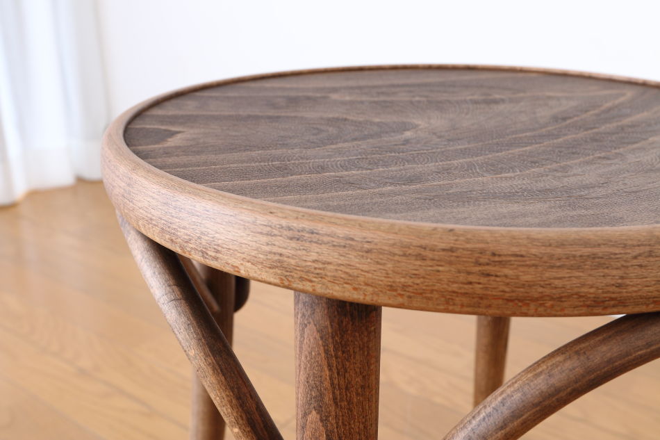 トンTON ベントウッドスツール No60 アーチレッグArch leg/ダークオイル