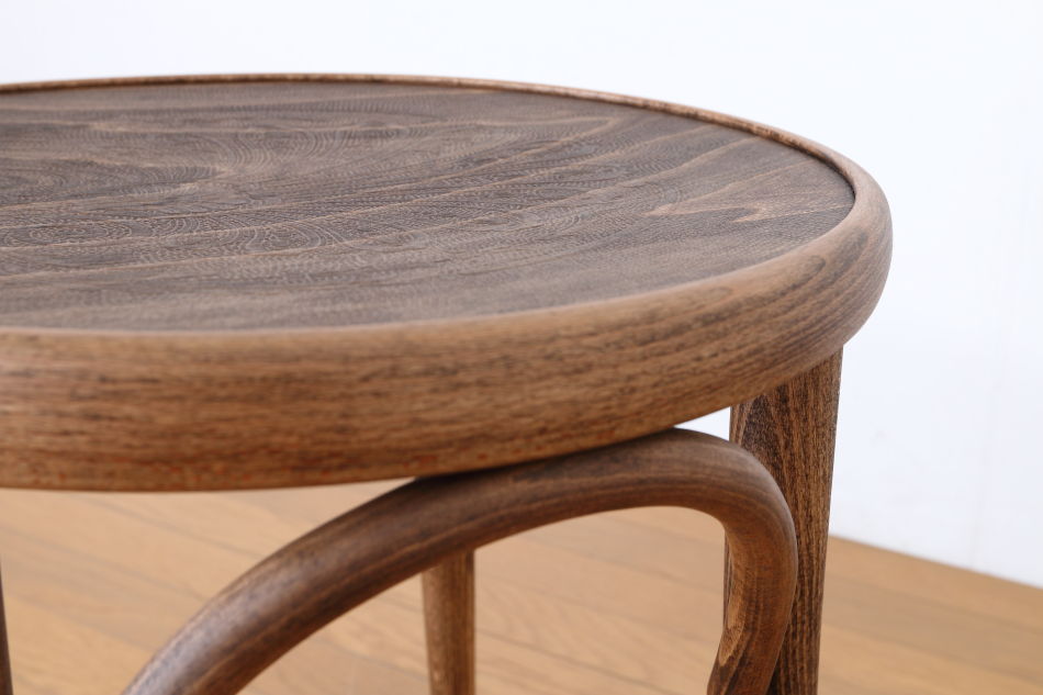 トンTON ベントウッドスツール No60 アーチレッグArch leg/ダークオイル