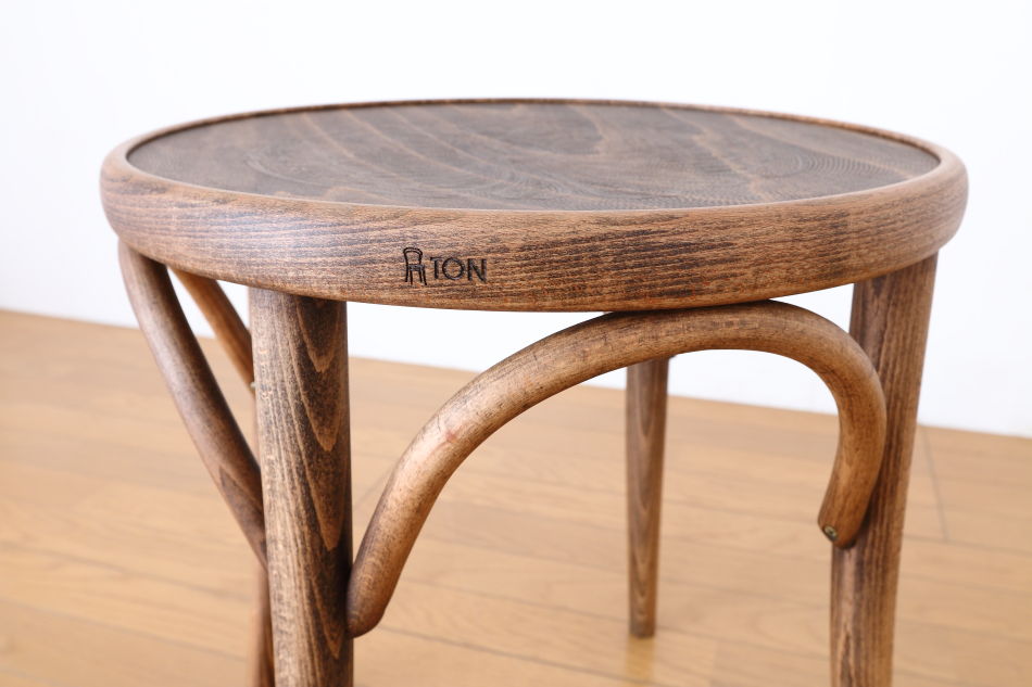 トンTON ベントウッドスツール No60 アーチレッグArch leg/ダークオイル