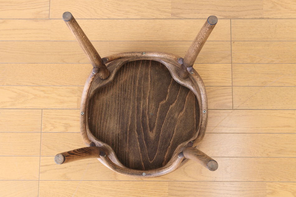 トンTON ベントウッドスツール No60 アーチレッグArch leg/ダークオイル