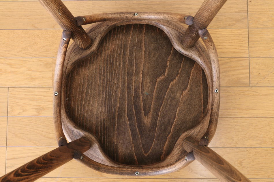 トンTON ベントウッドスツール No60 アーチレッグArch leg/ダークオイル