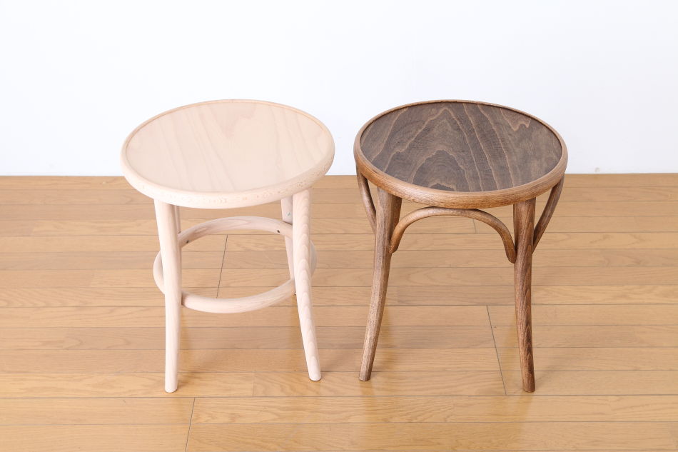 トンTON ベントウッドスツール No60 アーチレッグArch leg/ダークオイル