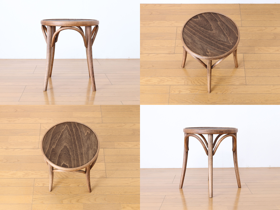 トンTON ベントウッドスツール No60 アーチレッグArch leg/ダークオイル