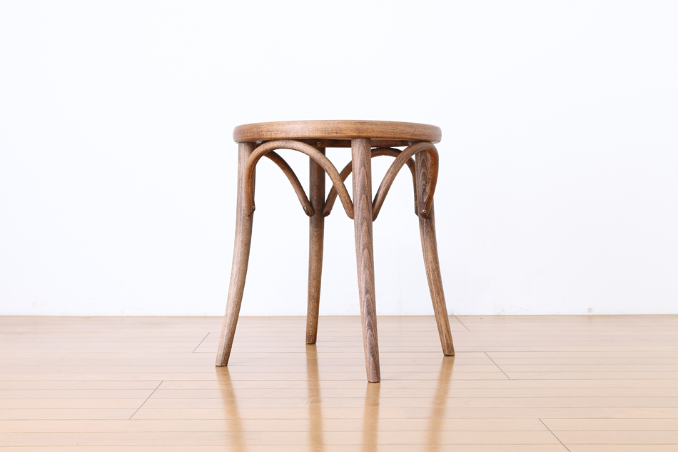トンTON ベントウッドスツール No60 アーチレッグArch leg/ダークオイル