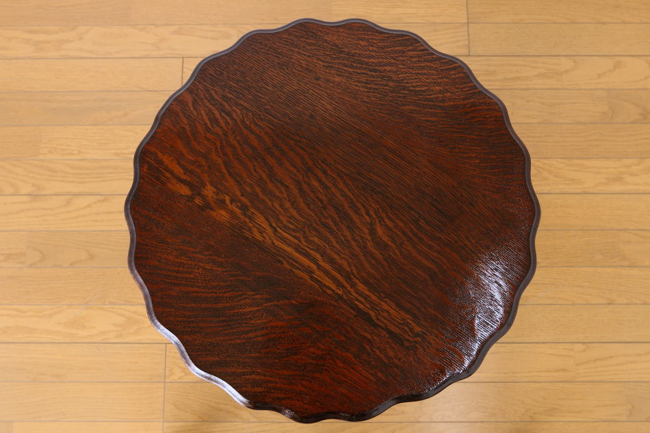 ジャコビアンオーク ツイスト フォールディングテーブル