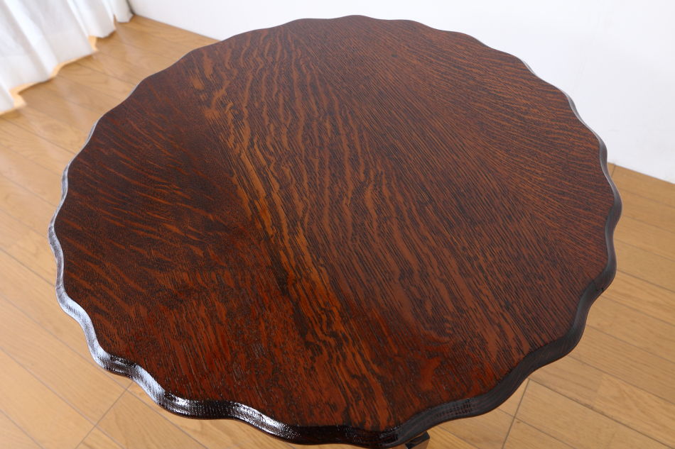 ジャコビアンオーク ツイスト フォールディングテーブル