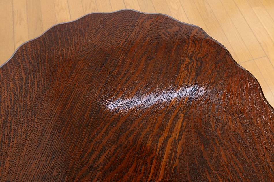 ジャコビアンオーク ツイスト フォールディングテーブル