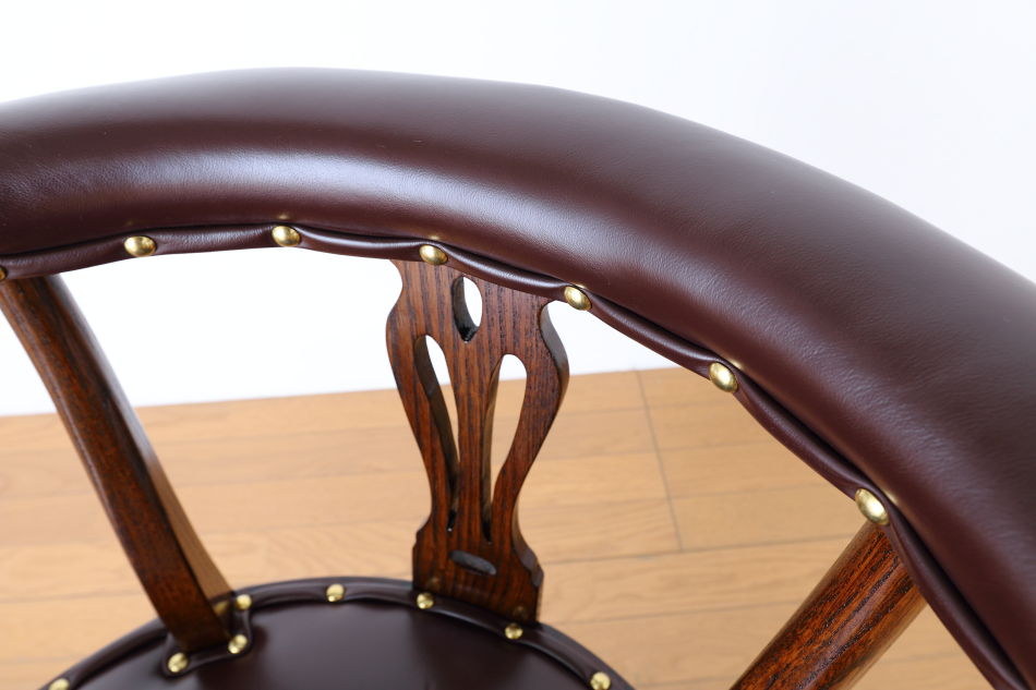 和骨董WA-COTTOO 大正ロマンTAISHO-ROMANスタイル ケヤキ ドクターチェア