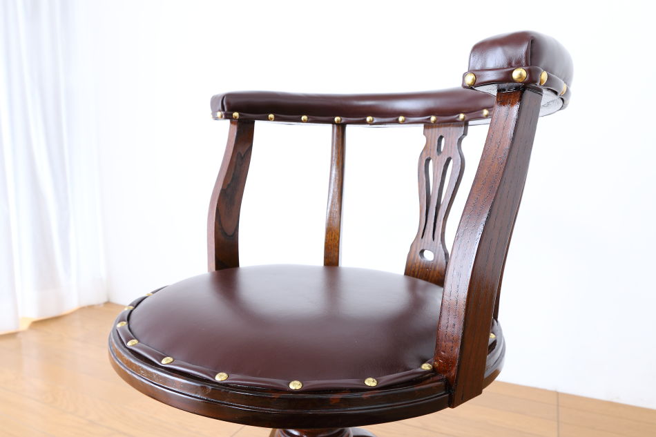 和骨董WA-COTTOO 大正ロマンTAISHO-ROMANスタイル ケヤキ ドクターチェア