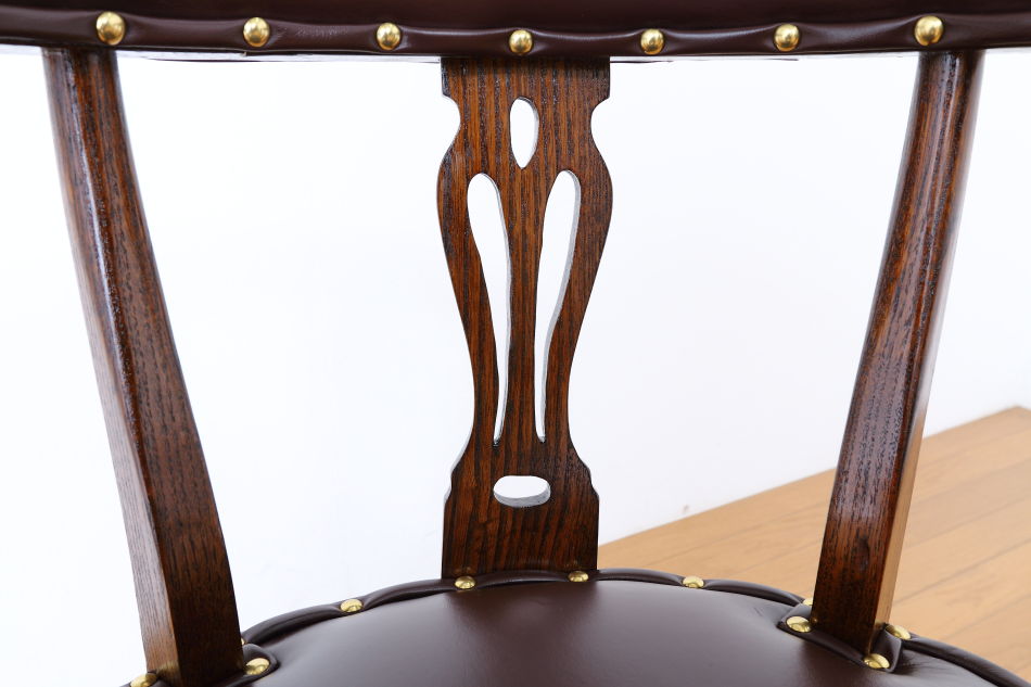 和骨董WA-COTTOO 大正ロマンTAISHO-ROMANスタイル ケヤキ ドクターチェア