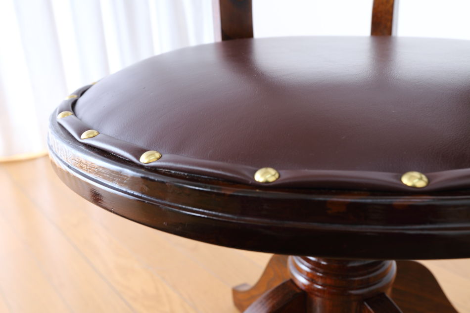 和骨董WA-COTTOO 大正ロマンTAISHO-ROMANスタイル ケヤキ ドクターチェア