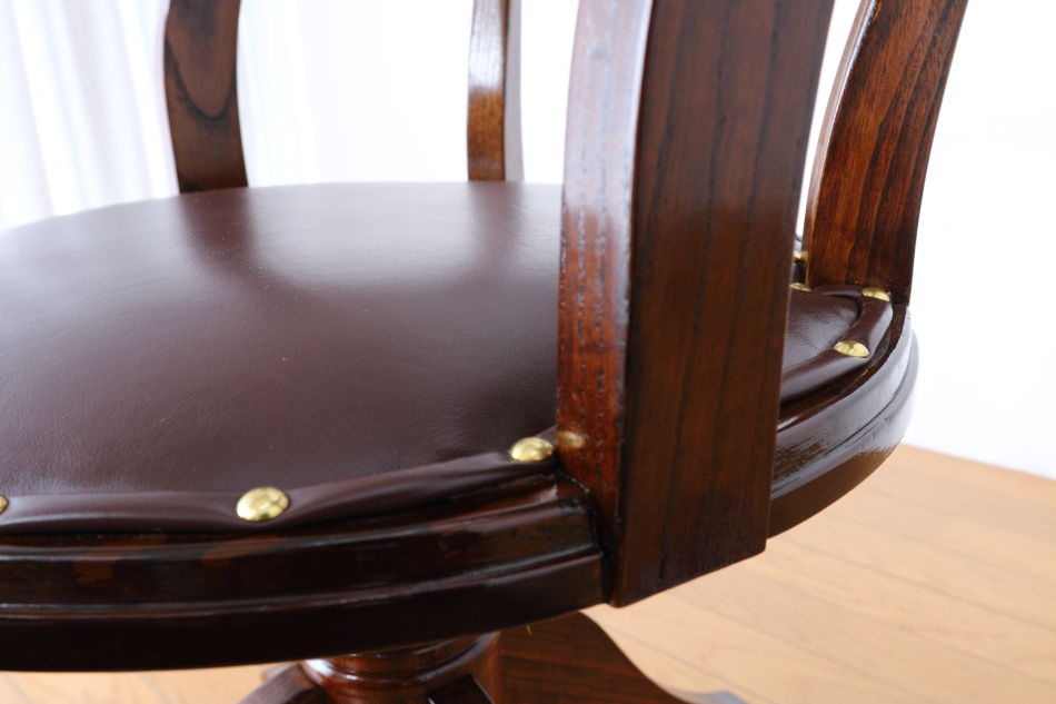 和骨董WA-COTTOO 大正ロマンTAISHO-ROMANスタイル ケヤキ ドクターチェア