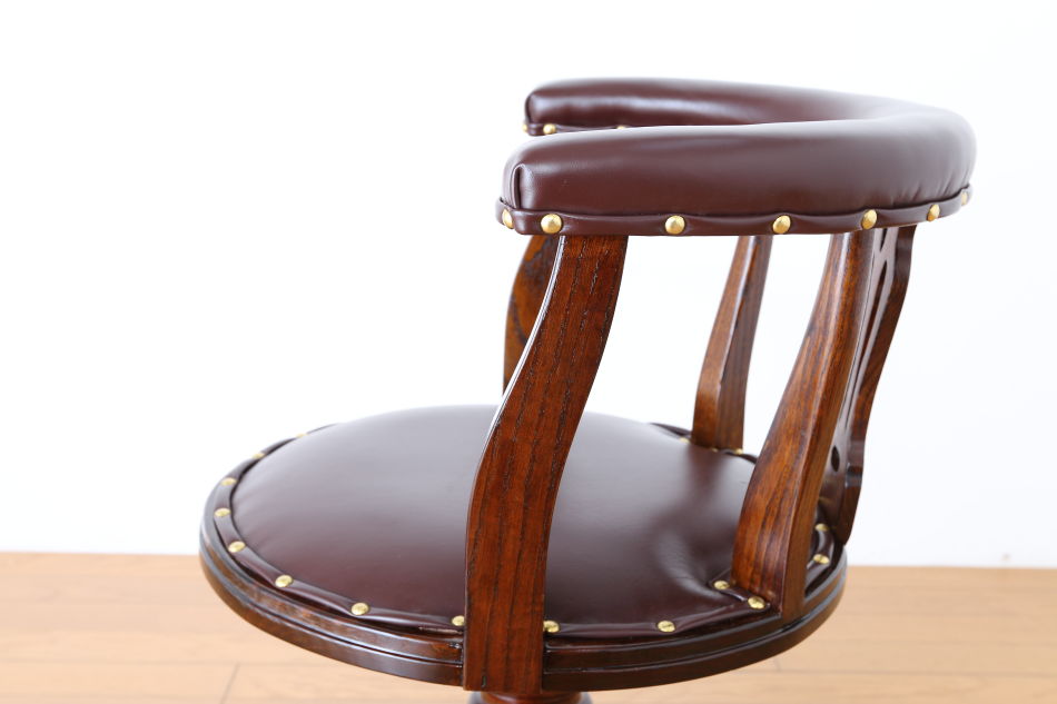 和骨董WA-COTTOO 大正ロマンTAISHO-ROMANスタイル ケヤキ ドクターチェア
