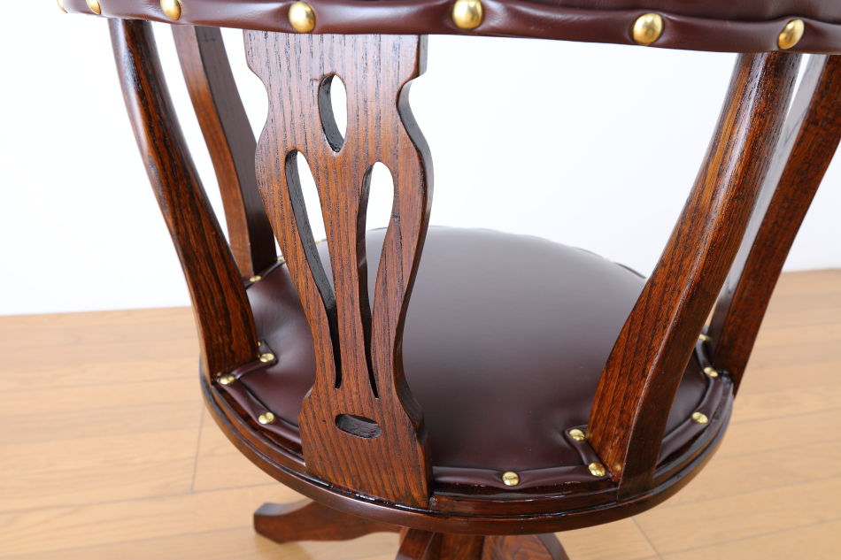 和骨董WA-COTTOO 大正ロマンTAISHO-ROMANスタイル ケヤキ ドクターチェア