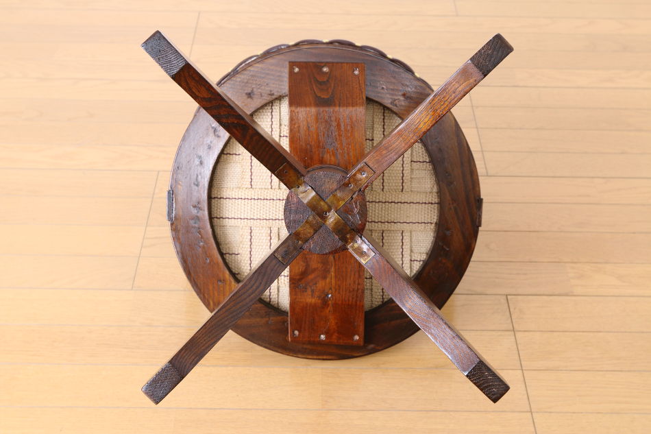 和骨董WA-COTTOO 大正ロマンTAISHO-ROMANスタイル ケヤキ ドクターチェア