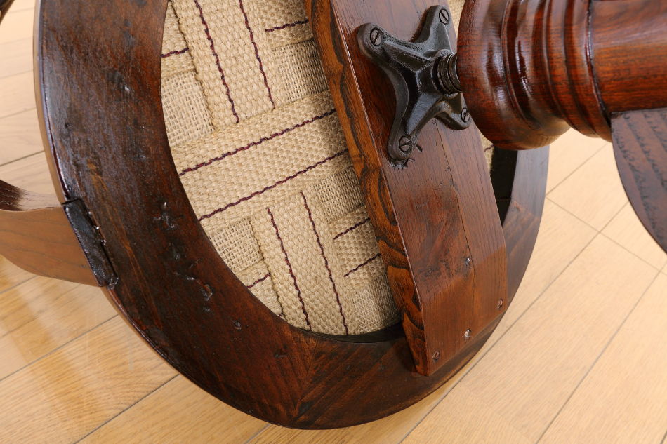 和骨董WA-COTTOO 大正ロマンTAISHO-ROMANスタイル ケヤキ ドクターチェア