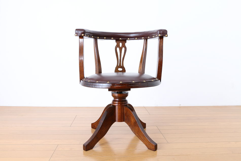 和骨董WA-COTTOO 大正ロマンTAISHO-ROMANスタイル ケヤキ ドクターチェア