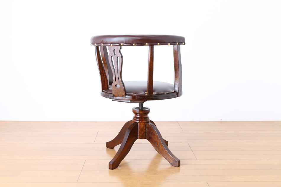 和骨董WA-COTTOO 大正ロマンTAISHO-ROMANスタイル ケヤキ ドクターチェア