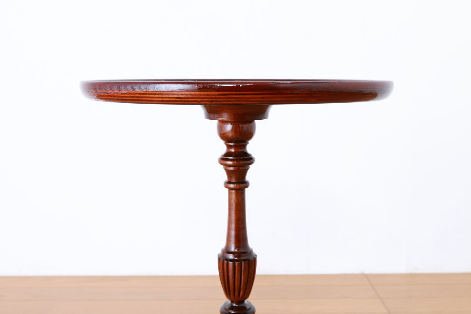 マーケットリーインレイマホガニー スモールトライポッド ワインテーブル