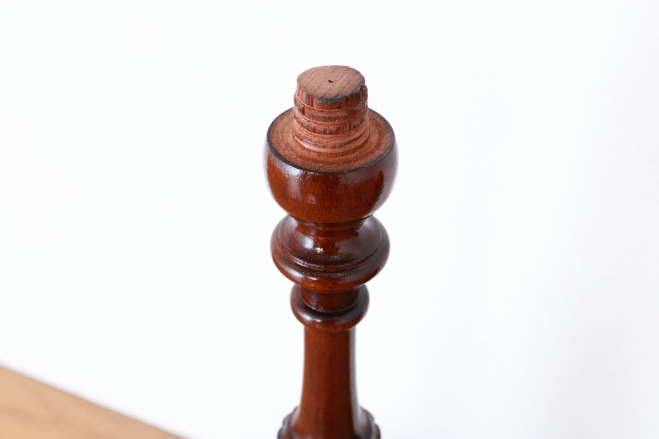 マーケットリーインレイマホガニー スモールトライポッド ワインテーブル