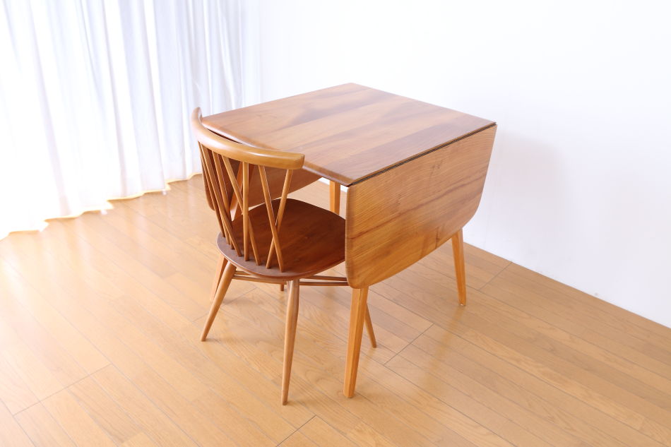 アーコールERCOL No383 ウィンザードロップリーフダイニングテーブル