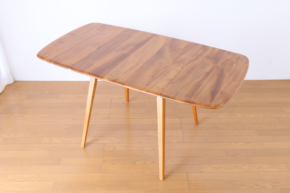 アーコールERCOL No383 ウィンザードロップリーフダイニングテーブル