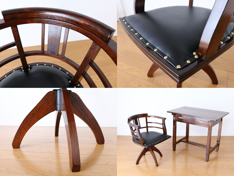 和骨董WA-COTTOO 大正ロマンTAISHO-ROMANスタイル ドクターチェア