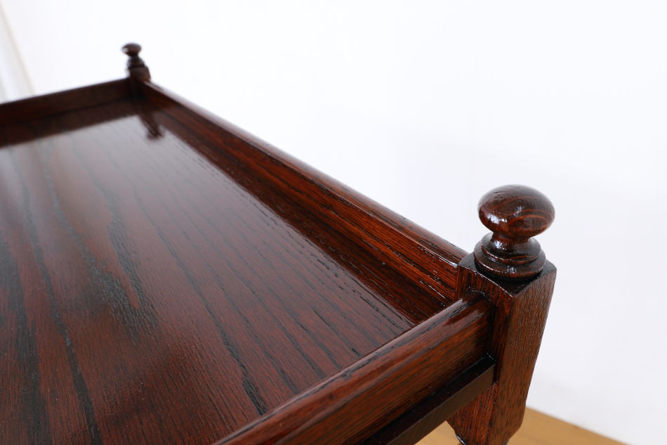 ジャコビアンオーク ツイスト ティーカート/トロリー