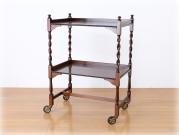 ジャコビアンオーク ツイスト ティーカート/トロリー
