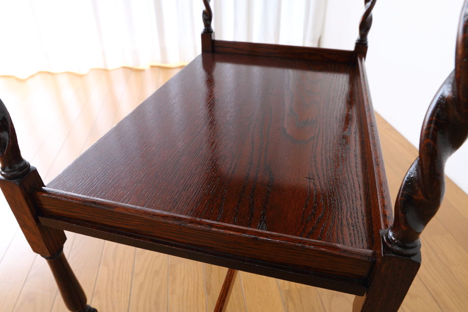 ジャコビアンオーク ツイスト ティーカート/トロリー