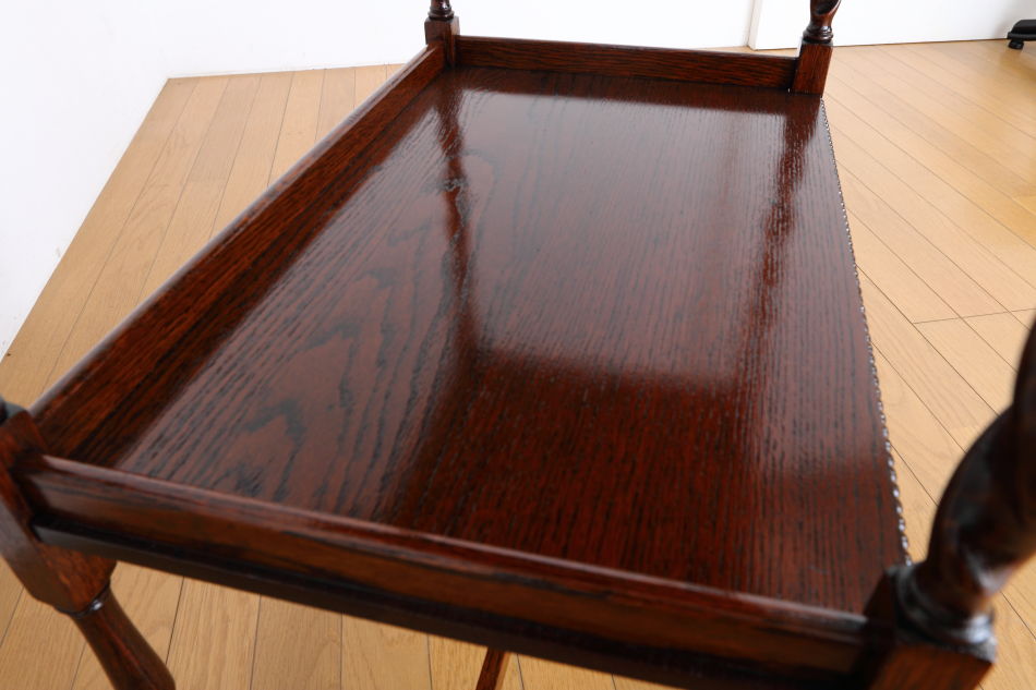 ジャコビアンオーク ツイスト ティーカート/トロリー