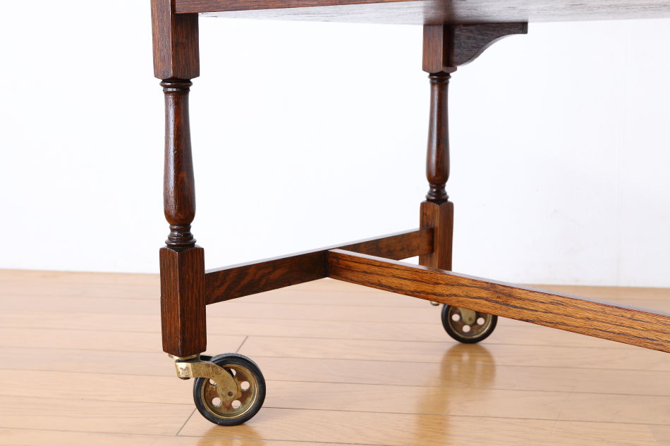 ジャコビアンオーク ツイスト ティーカート/トロリー