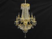 アスフォーASFOURクリスタル エンパイヤスタイル シャンデリア(12灯)