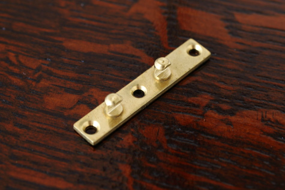 真鍮製ジュエリーケースロック キーセット13　38mm×20mm