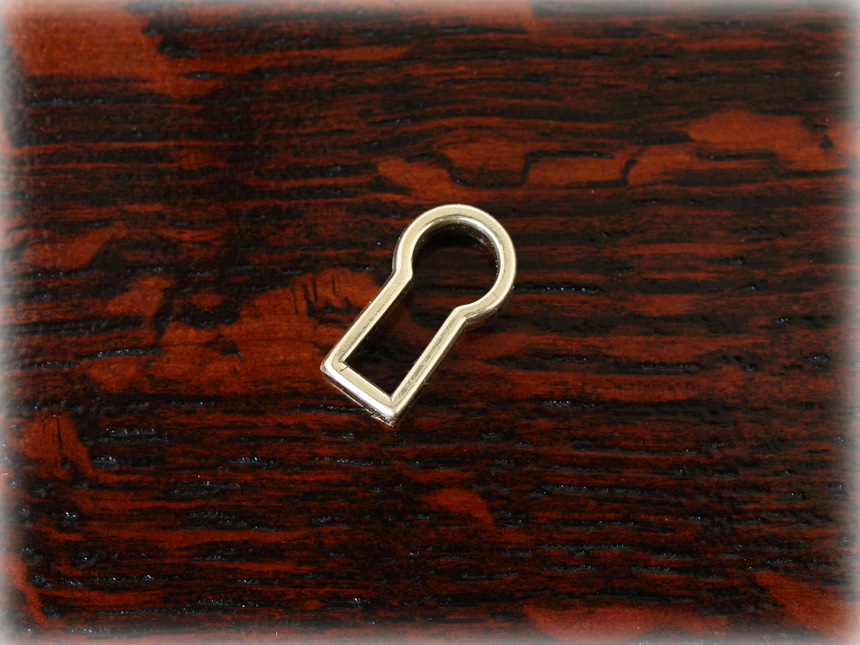 真鍮鋳造製/キャストブラス キーホールインナーカバー 16サイズ