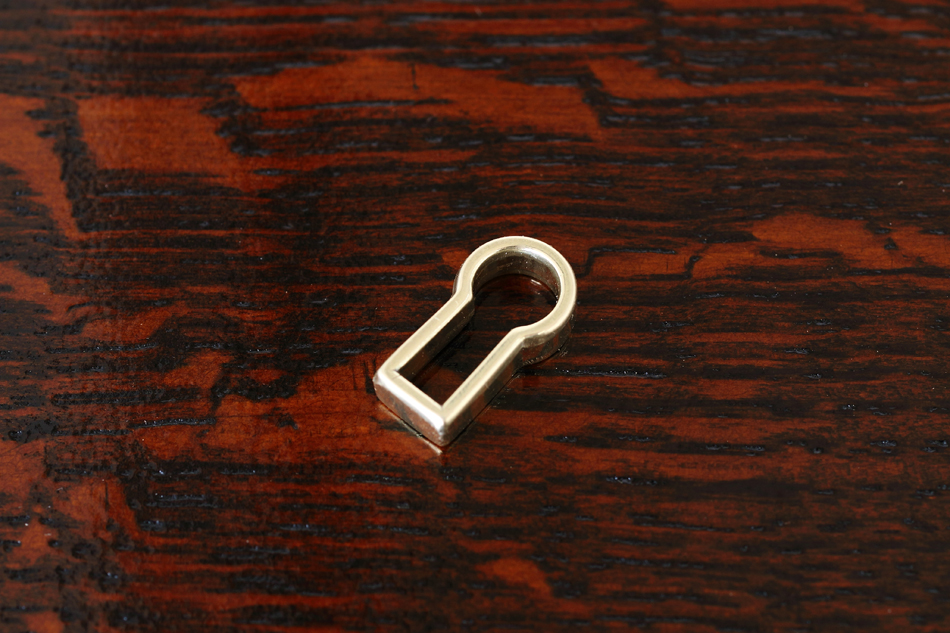 真鍮鋳造製/キャストブラス キーホールインナーカバー 16サイズ