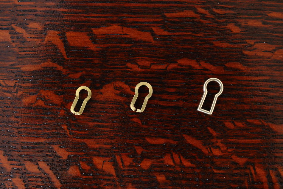 真鍮製キーホールインナーカバー　12サイズ