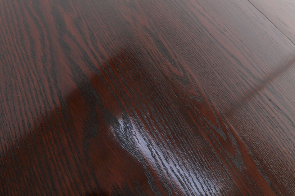 ソリッドオーク ツイスト レクタングル スモールドローリーフテーブル