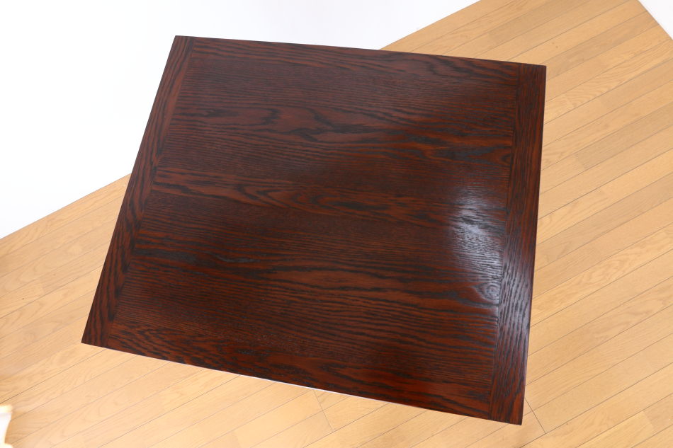 ソリッドオーク ツイスト レクタングル スモールドローリーフテーブル