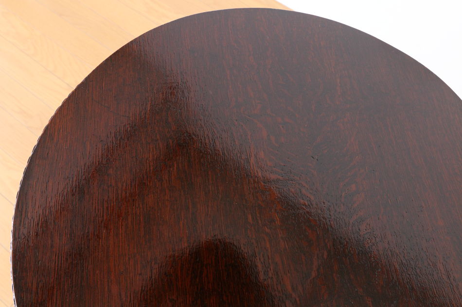 イングランドオーク ラウンドフォルム ツイスト コーヒーテーブル