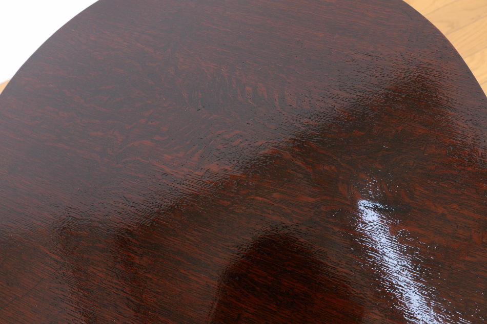 イングランドオーク ラウンドフォルム ツイスト コーヒーテーブル