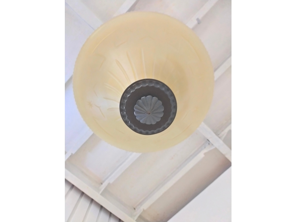 アール・デコ　ペンダントランプ(3灯式) 【他店リセール品】 