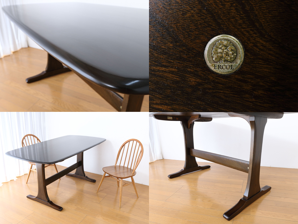 アーコールERCOL No822オールドバラaldeburghリフェクトリーテーブル/メダリオン