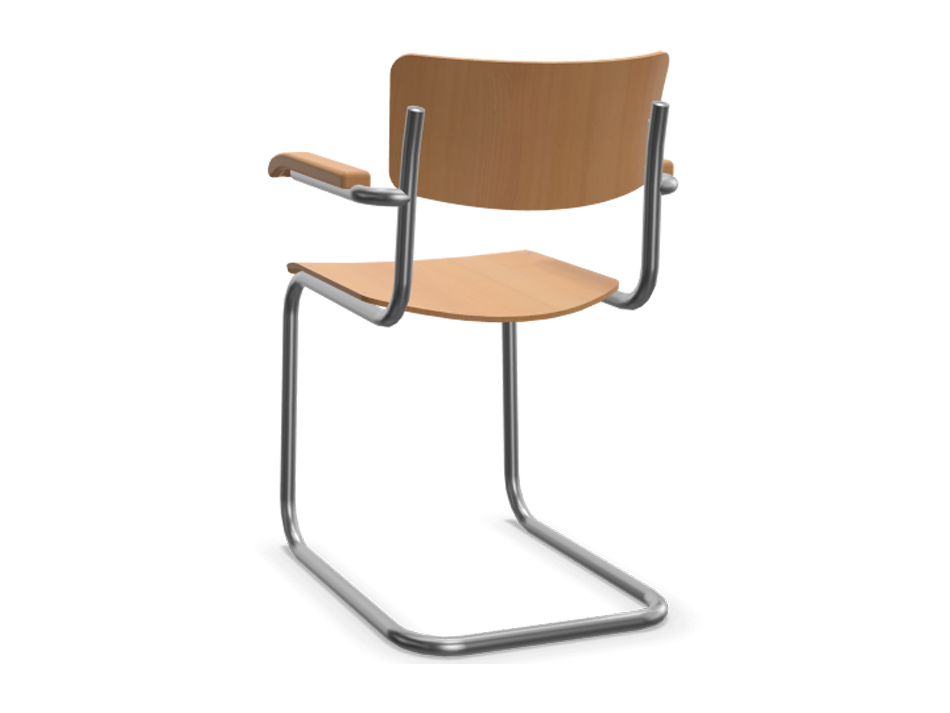 トーネットTHONET S43F V カンチレバーアームチェアCantilever ArmChair