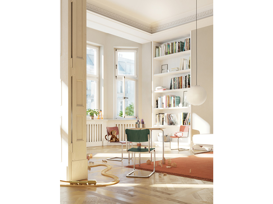 トーネットTHONET S43 V カンチレバーチェアCantilever Chair